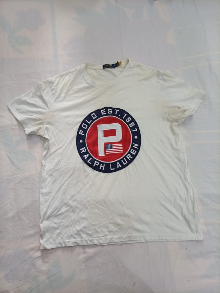 Vintage Polo T-Shirts Bundle in  mixed sizes and colours, Grade B/C.