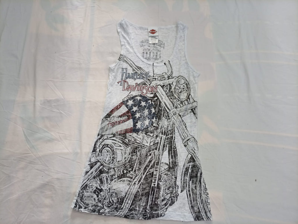  Vintage Harley Baby Tees Bundle in  mixed sizes and colours, Grade A/B/C.