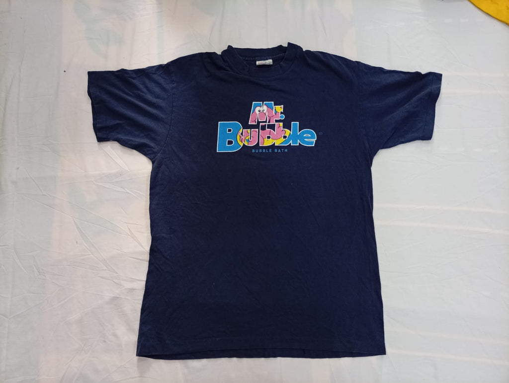 Vintage Single Stitch T-Shirts in  mixed sizes and colours, Grade B/C.
