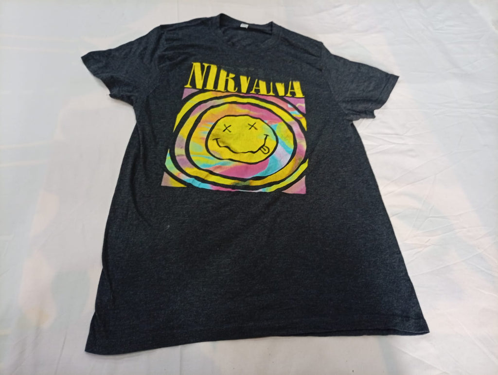 Vintage Music T-Shirts Bundle in mixed sizes and colours. Grade B/C.