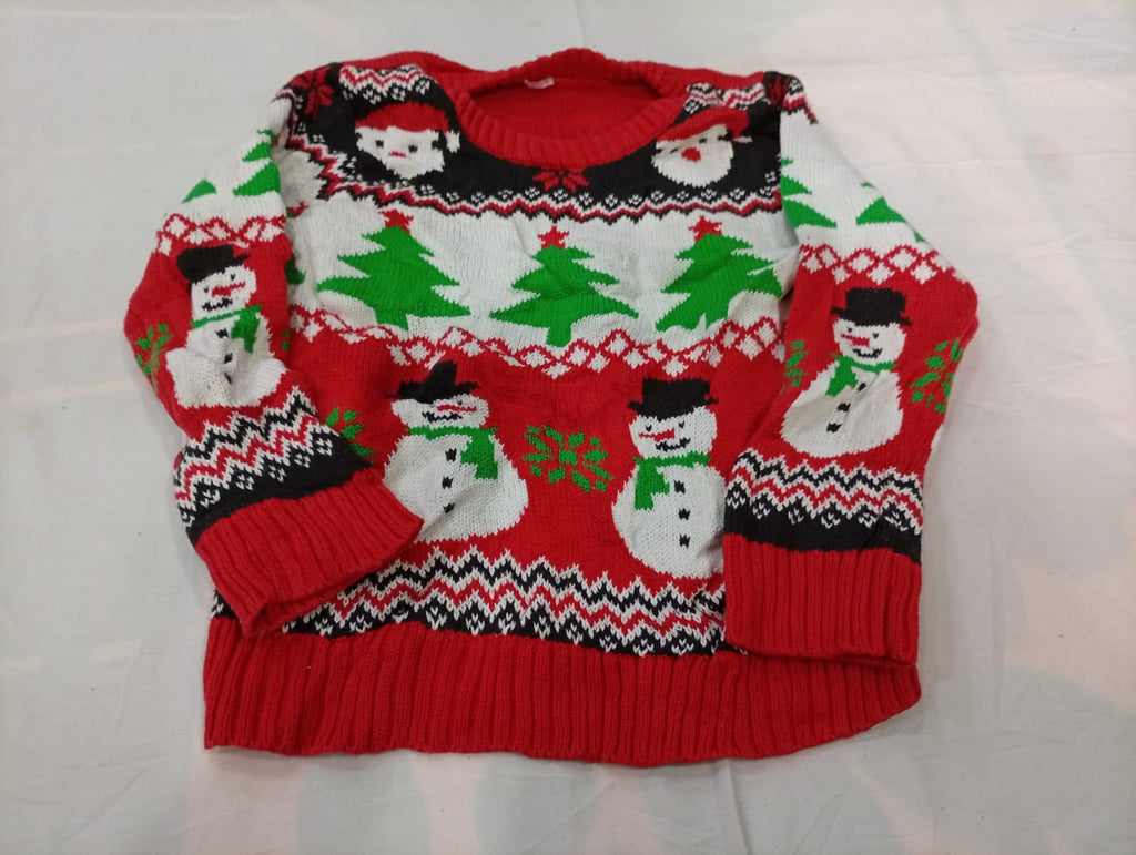 Christmas Kids Sweaters Bundle in mixed sizes and colours. Grade A/B.