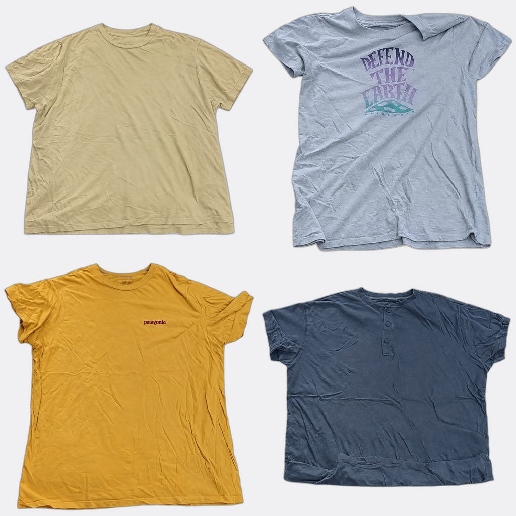 Vintage Patagonia T-Shirts Bundle in mixed sizes and colours. Grade B/C. 