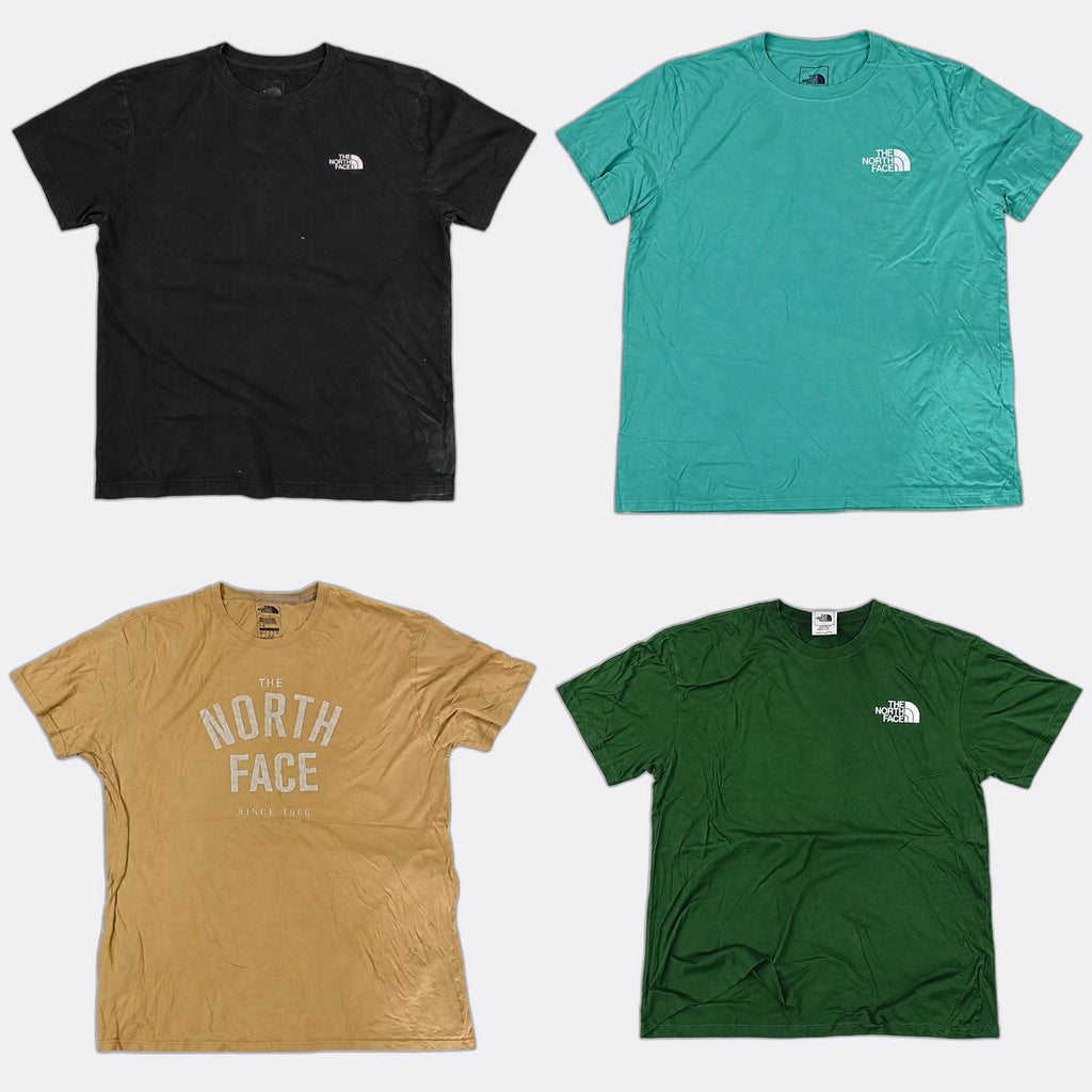 Vintage The North Face T-Shirts Bundle in  mixed sizes and colours, Grade A/B/C.