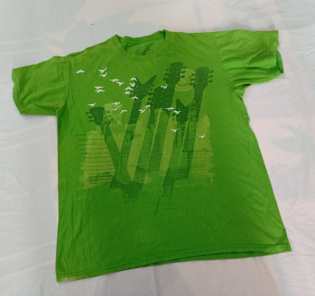 Vintage Music T-Shirts Bundle in  mixed sizes and colours, Grade A/B/C.