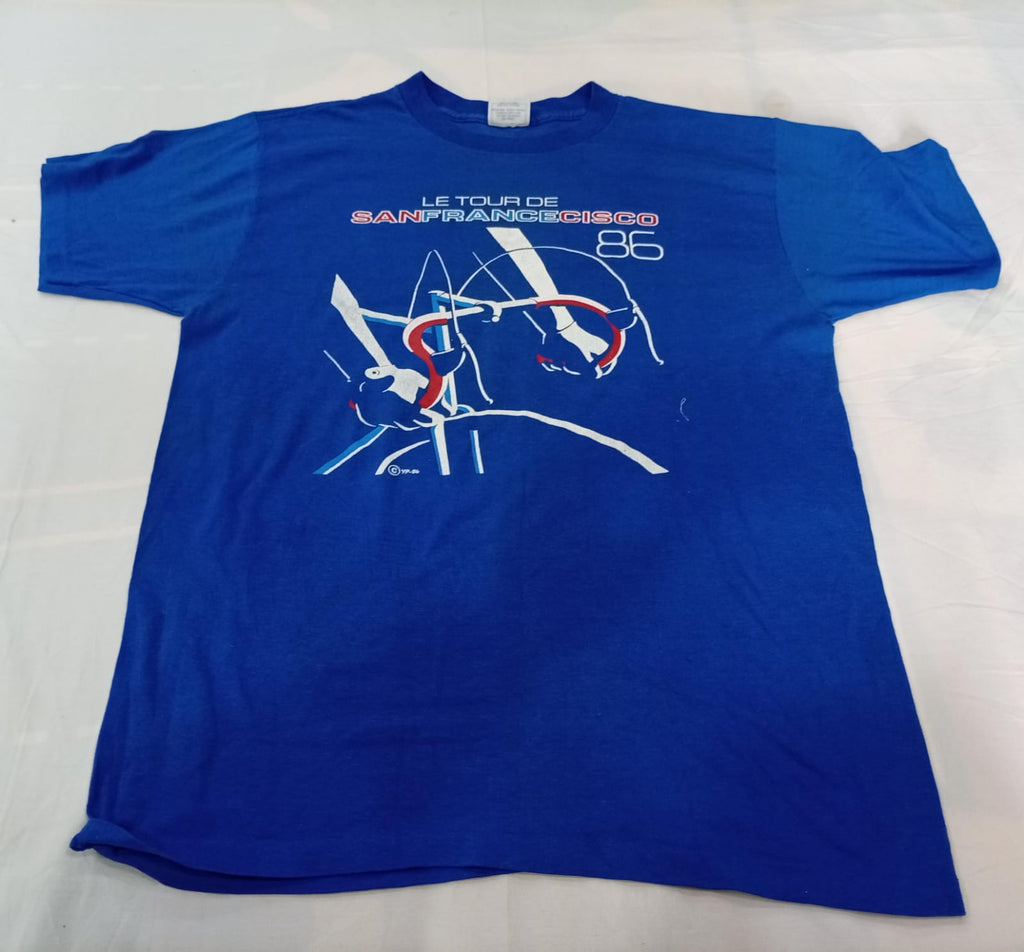 Vintage Single Stitch T-Shirts Bundle in  mixed sizes and colours, Grade A/B/C.