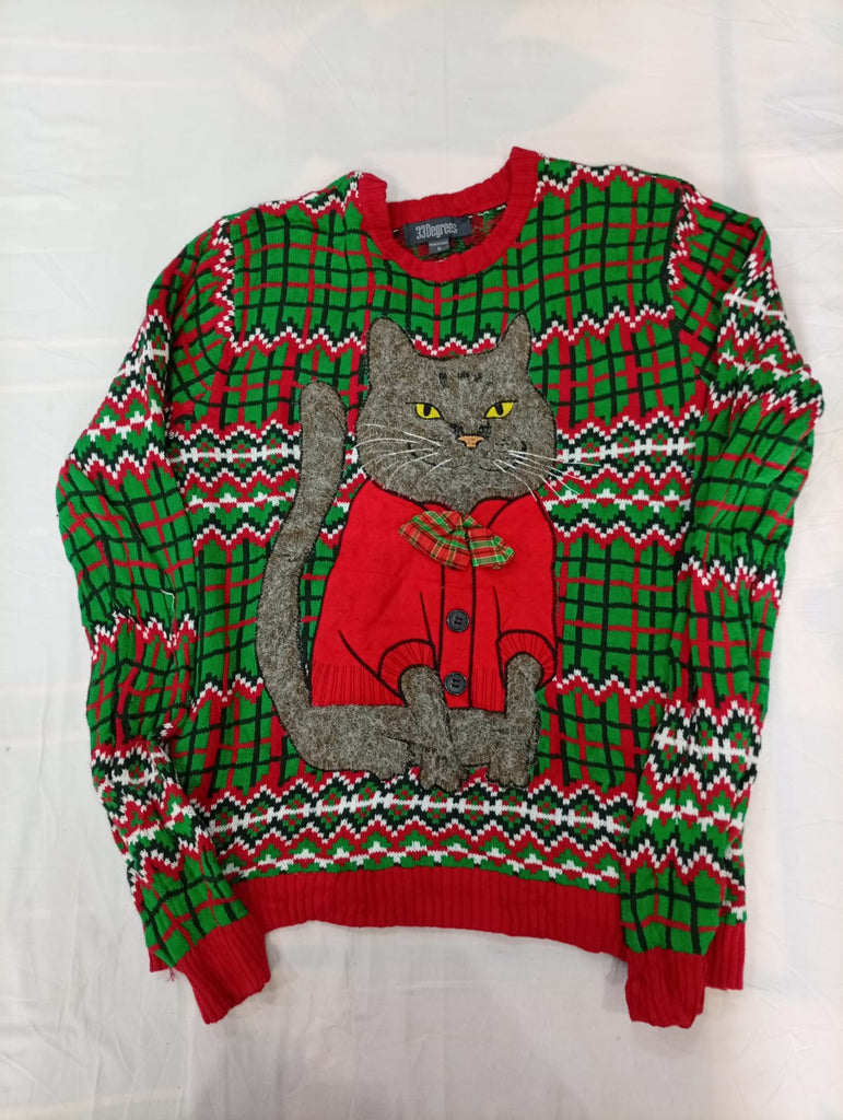 Christmas Sweaters Bundle in mixed sizes and colours. Grade A/B/C. 