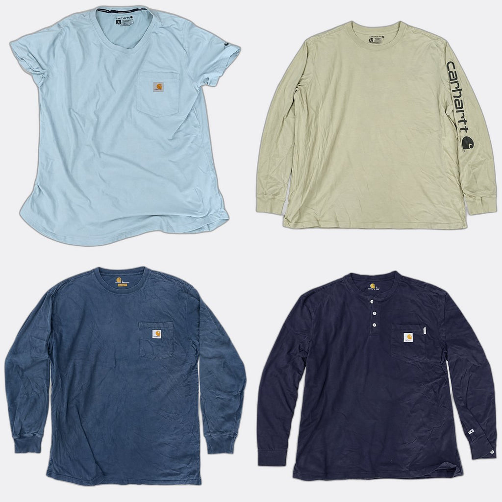 Vintage Carhartt T-Shirts Bundle in  mixed sizes and colours, Grade B/C.