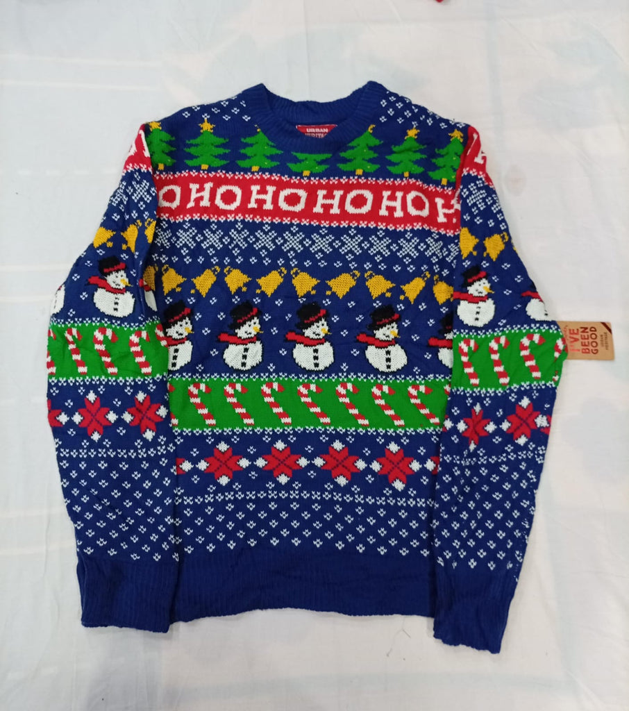 Christmas Sweaters Bundle in mixed sizes and colours. Grade A/B/C.