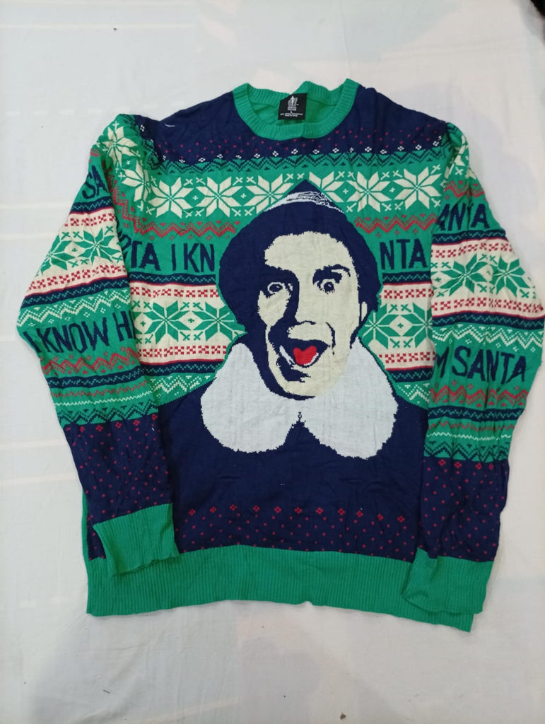 Christmas Sweaters Bundle in mixed sizes and colours. Grade A/B/C. 
