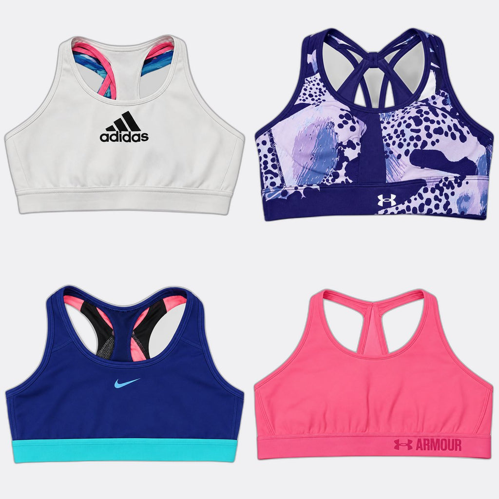 Vintage Sports Bras Bundle in mixed sizes and colours. Grade A/B/C. 