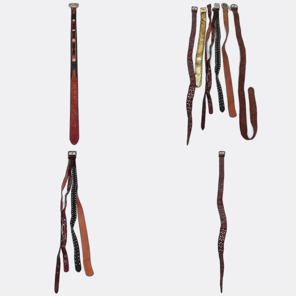 Y2K Belts Bundle in  mixed sizes and colours, Grade C