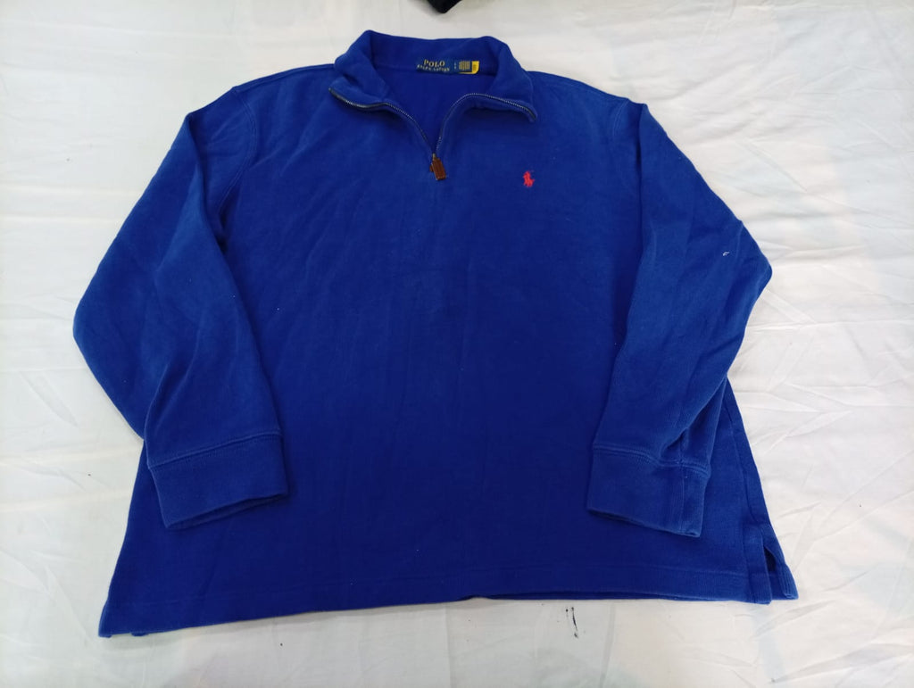 Vintage Tommy Hilfiger and Polo Quarter Zipper Sweaters Bundle in  mixed sizes and colours, Grade A/B/C.