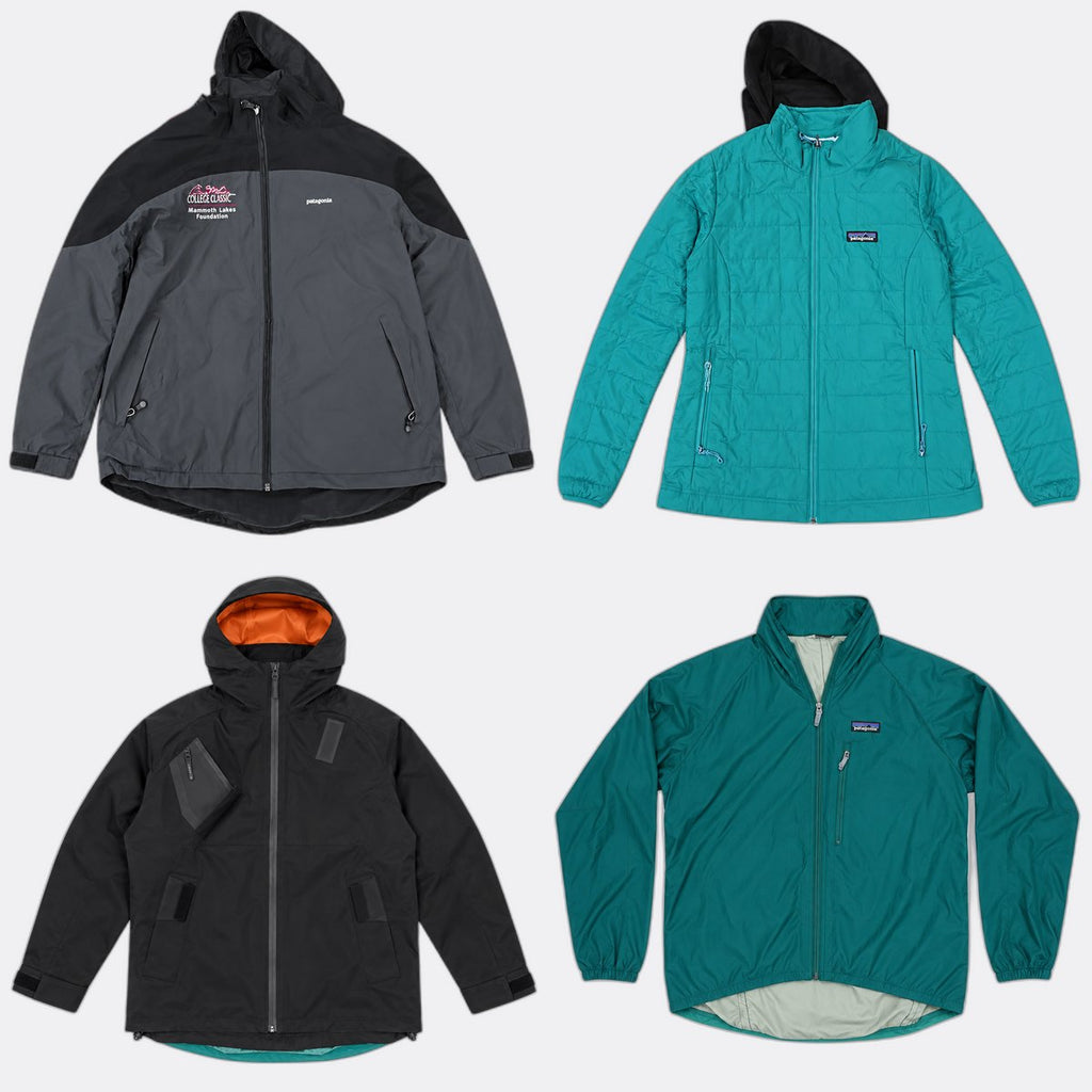 Vintage Patagonia Mix Jackets Bundle in mixed sizes and colours. Grade A/B.