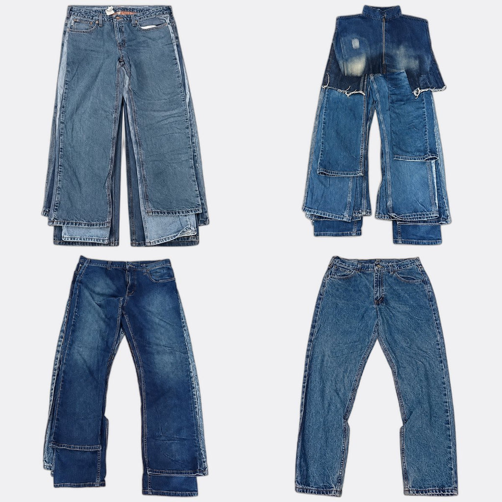 Vintage Carhartt Jeans Bundle in mixed sizes and colours. Grade A/B/C.