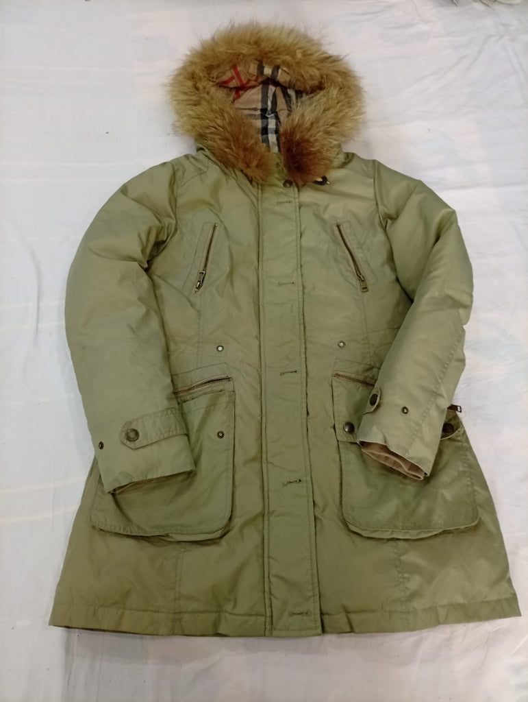 Vintage Burberry and Barbour Jackets Bundle in mixed sizes and colours. Grade A/B.