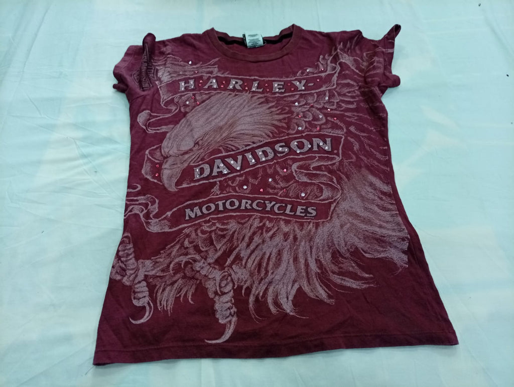 Vintage Harley Baby Tees Bundle in mixed sizes and colours. Grade A/B/C.