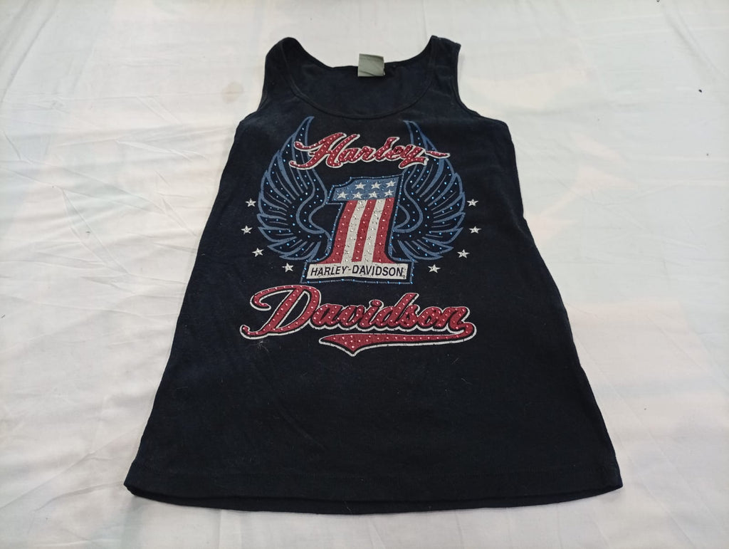 Vintage Harley Baby Tees Bundle in mixed sizes and colours. Grade A/B/C.