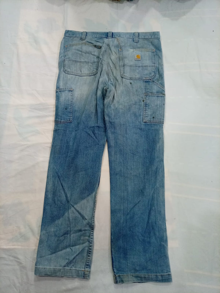 Vintage Carhartt Men Jeans Bundle in mixed sizes and colours. Grade C.