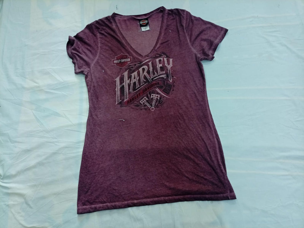 Vintage Harley Baby Tees Bundle in mixed sizes and colours. Grade A/B/C. 