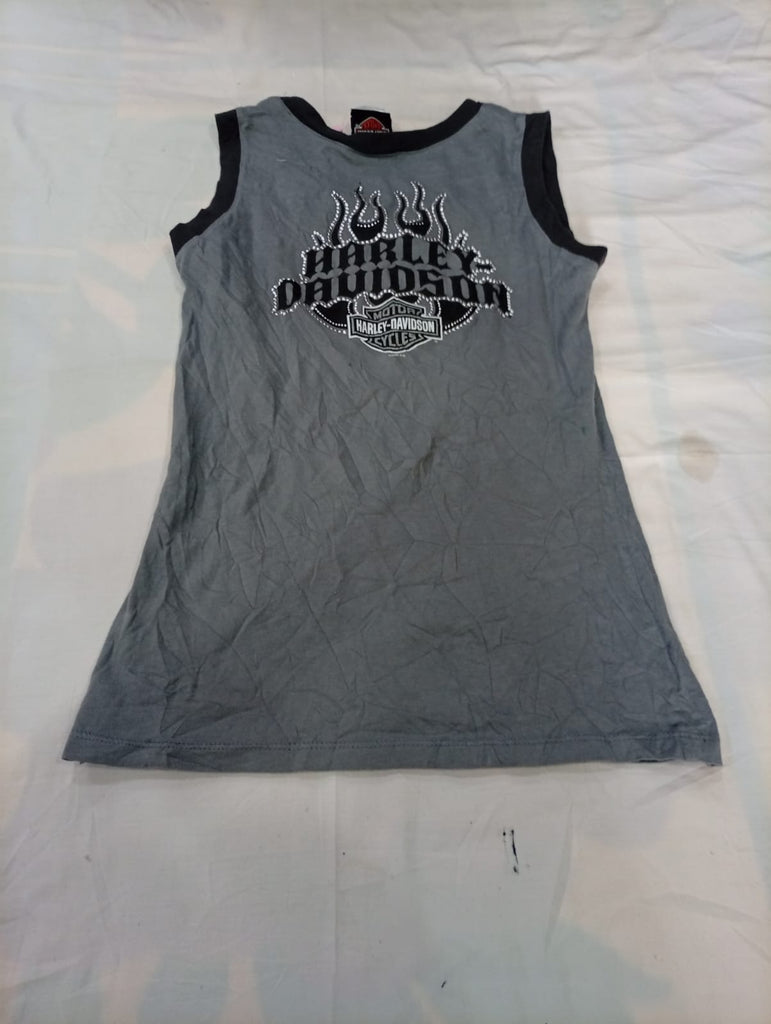 Vintage Harley Baby Tees Bundle in mixed sizes and colours. Grade A/B/C.