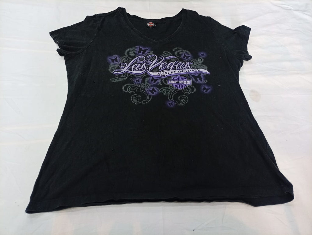 Vintage Harley Baby Tees Bundle in mixed sizes and colours. Grade A/B/C.