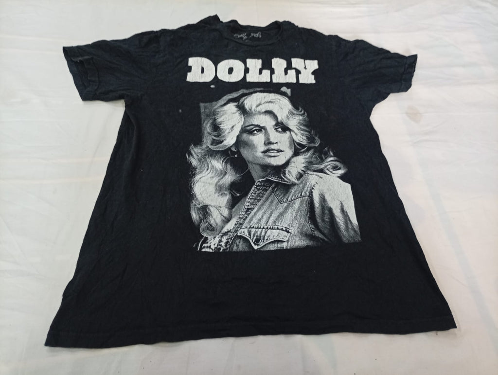 Vintage Music T-Shirts Bundle in mixed sizes and colours. Grade B/C.