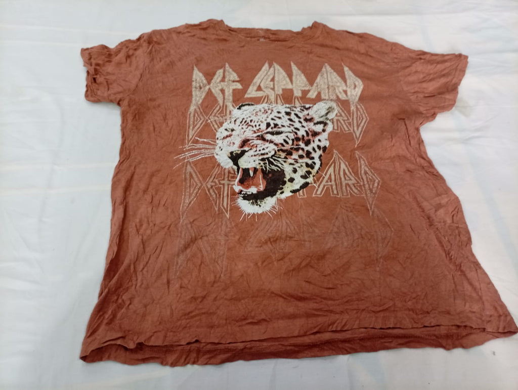 Vintage Music T-Shirts Bundle in mixed sizes and colours. Grade B/C.