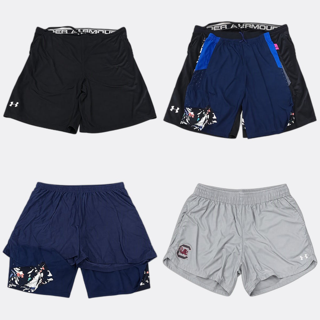 Under Armour Shorts Bundle in mixed sizes and colours. Grade A/B/C.