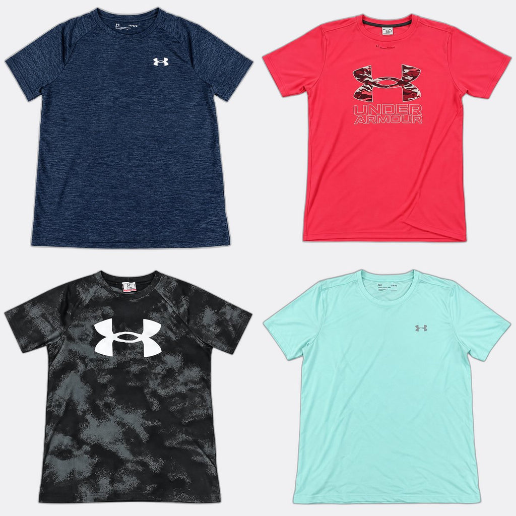  Under Armour Sports T-Shirts Bundle in mixed sizes and colours. Grade A/B/C.
