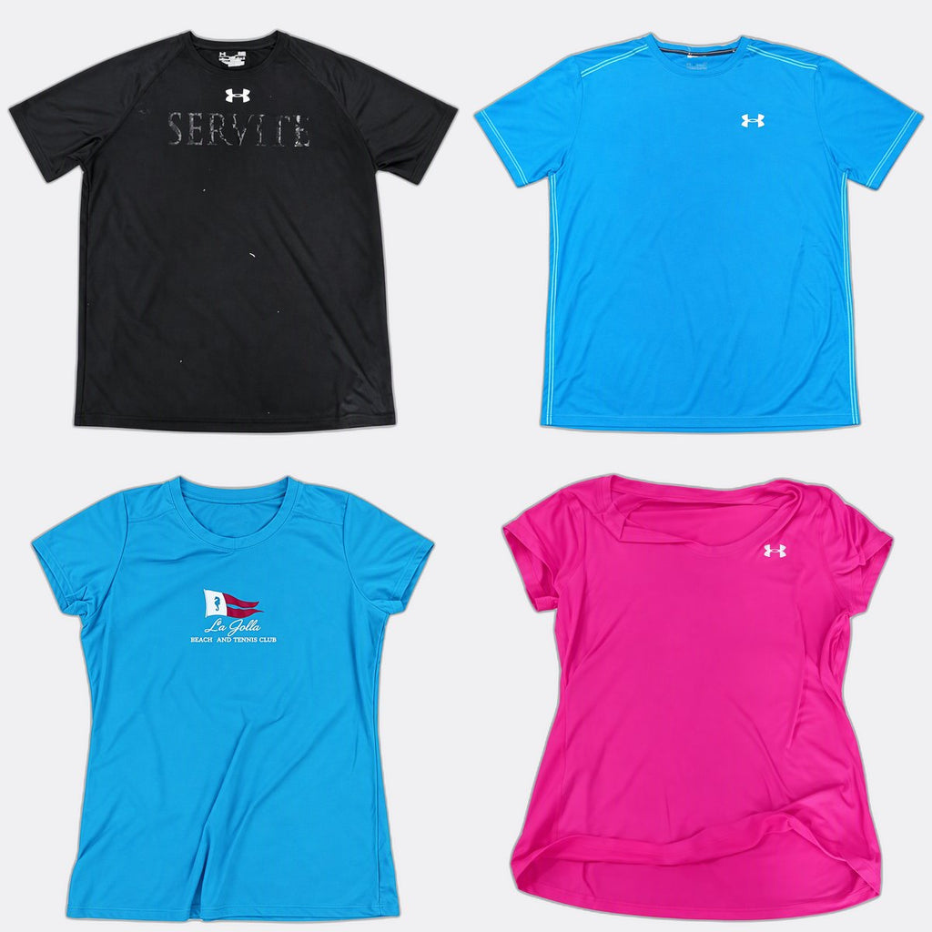 Under Armour Sports T-Shirts Bundle in mixed sizes and colours. Grade A/B/C.