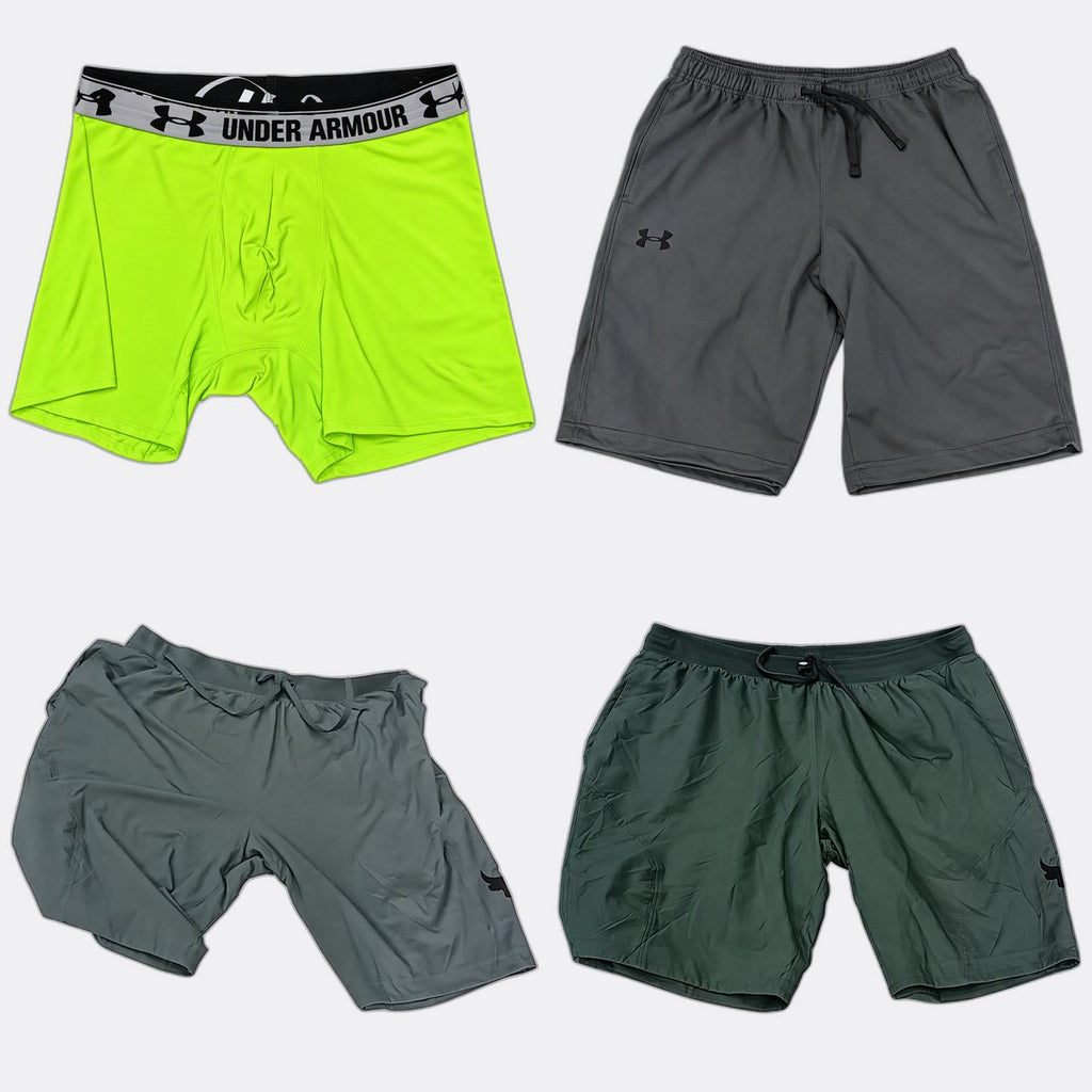 Under Armour Sports Shorts Bundle in mixed sizes and colours. Grade A/B/C.