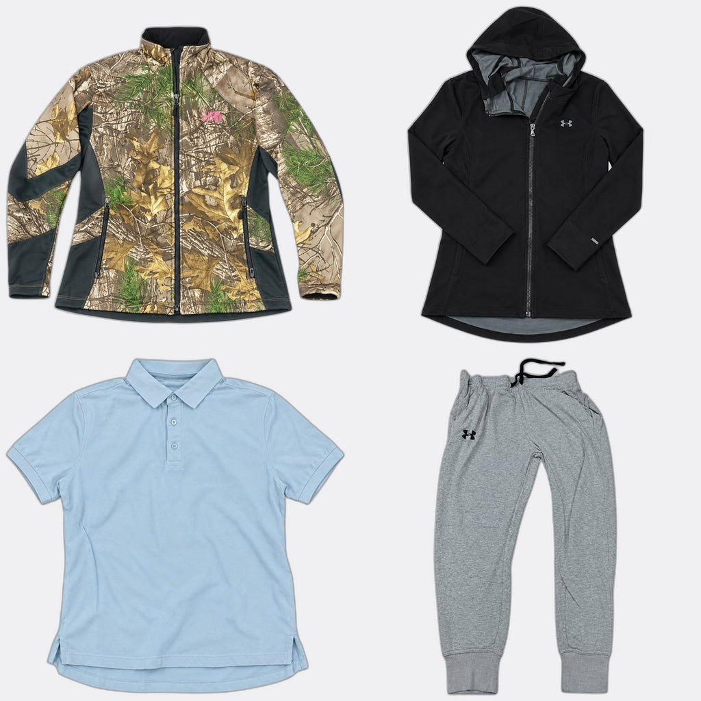 Under Armour Mix Bundle in mixed sizes and colours. Grade A/B/C.