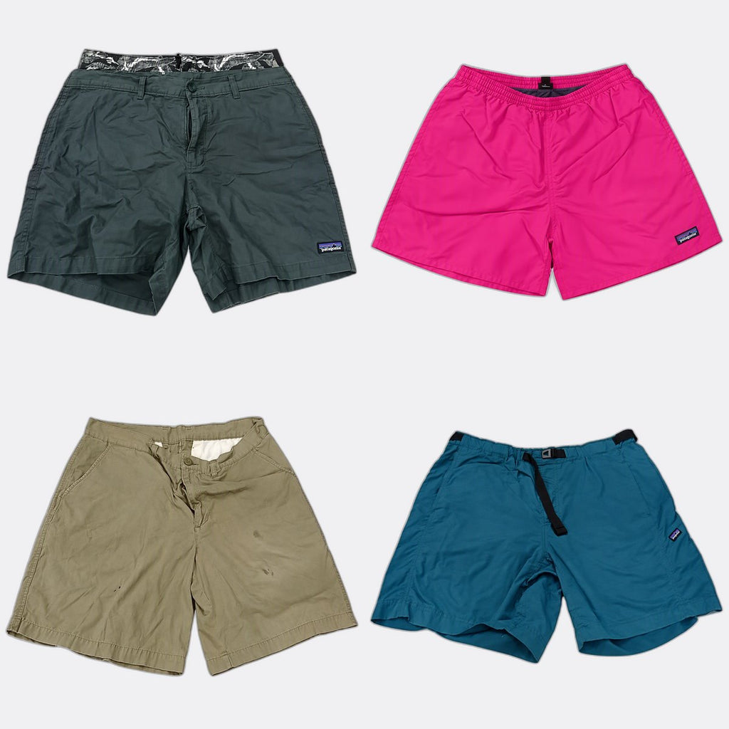  Vintage Patagonia Shorts Bundle in mixed sizes and colours. Grade A/B/C.