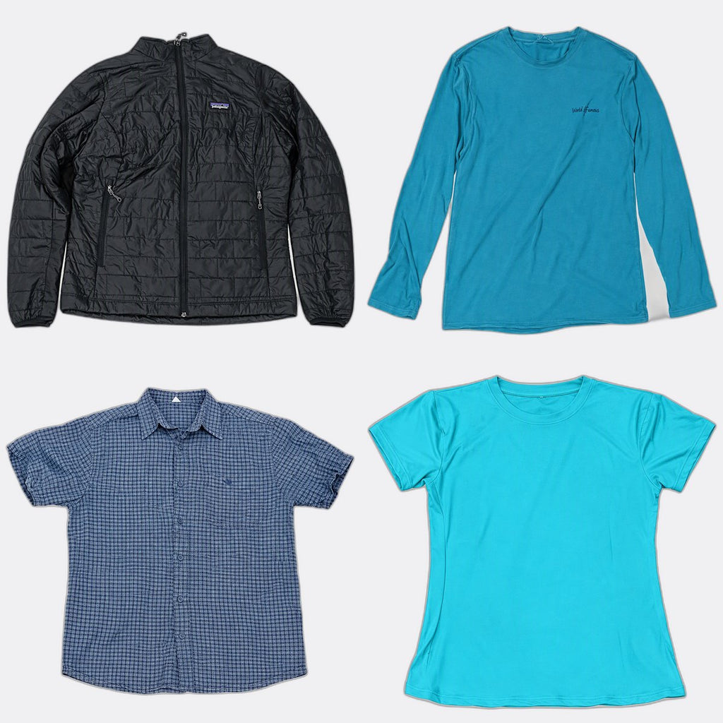  Vintage Patagonia Mix Bundle in mixed sizes and colours. Grade A/B/C.