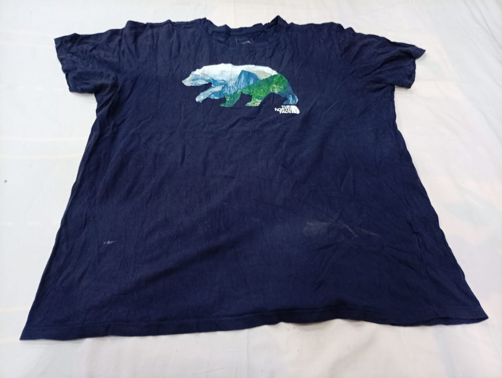 Vintage The North Face T-Shirts Bundle in mixed sizes and colours. Grade B/C.