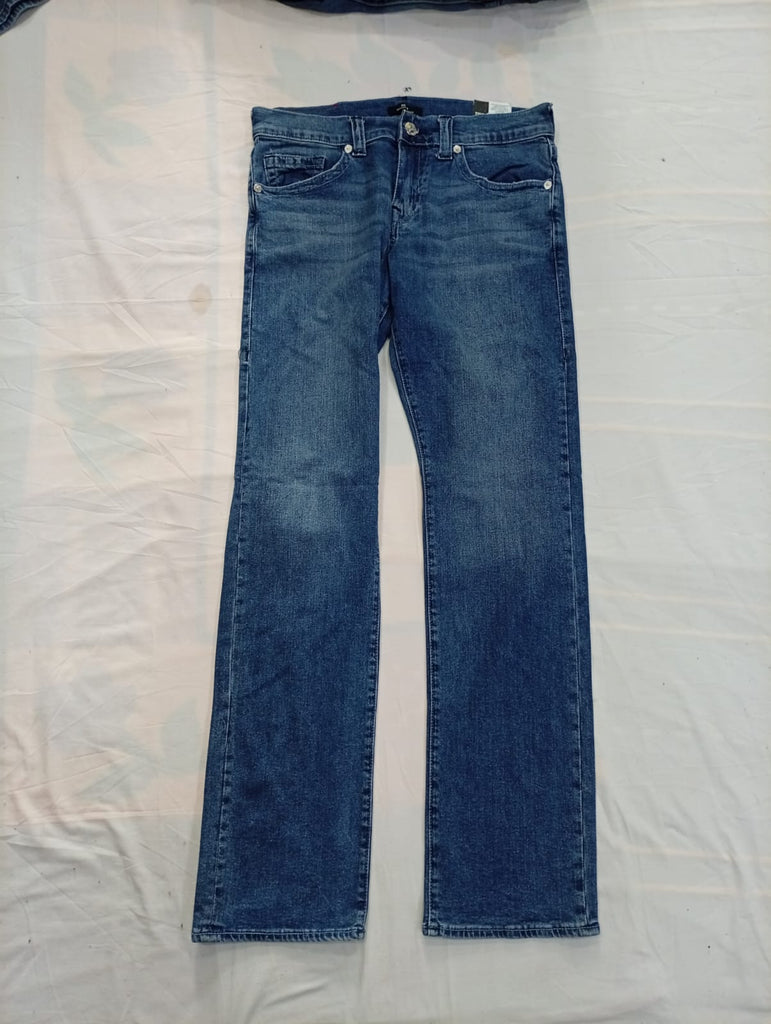Vintage True Religion Men Jeans Bundle in mixed sizes and colours. Grade B/C.