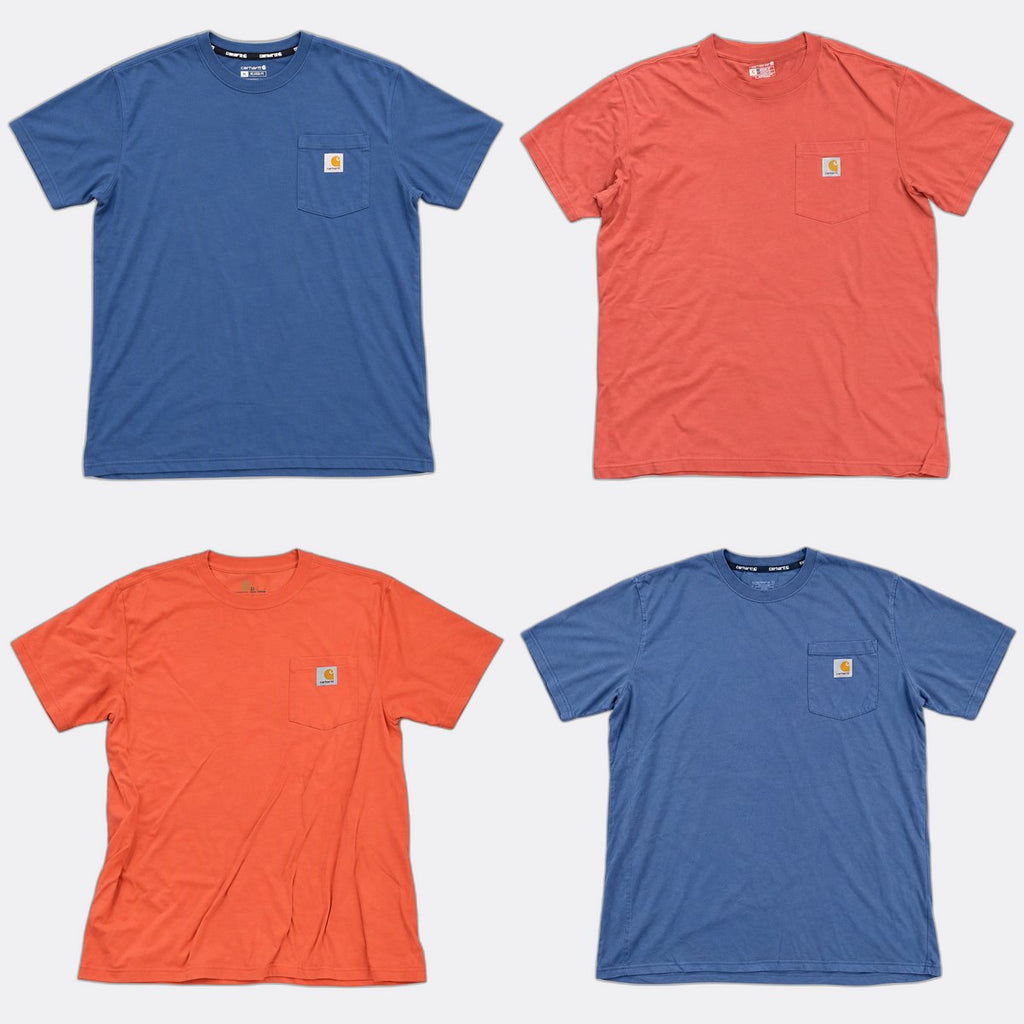 Vintage Carhartt T-Shirts Bundle in mixed sizes and colours. Grade B/C. 