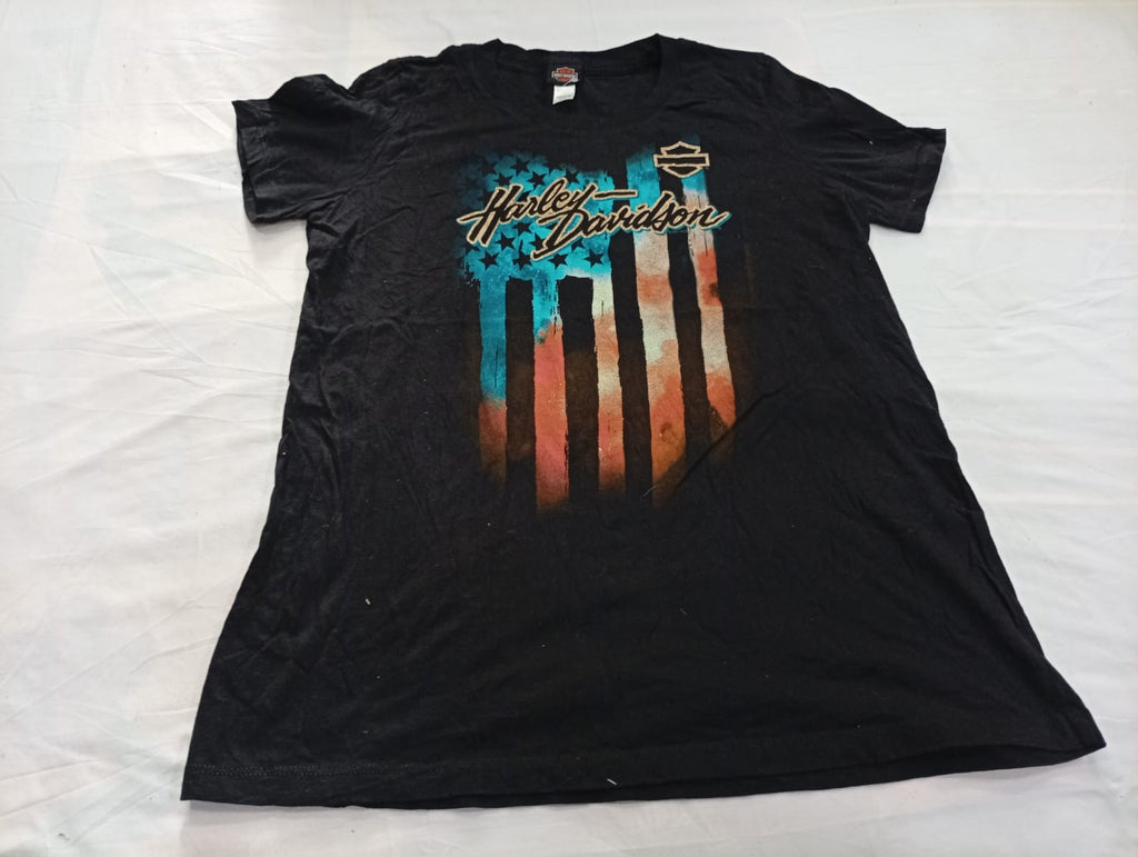 Vintage Harley Baby Tees Bundle in mixed sizes and colours. Grade A/B/C. 