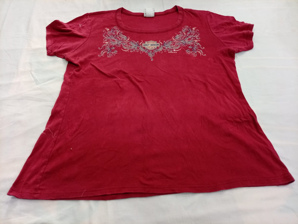 Vintage Harley Baby Tees Bundle  in mixed sizes and colours, Grade A/B/C.