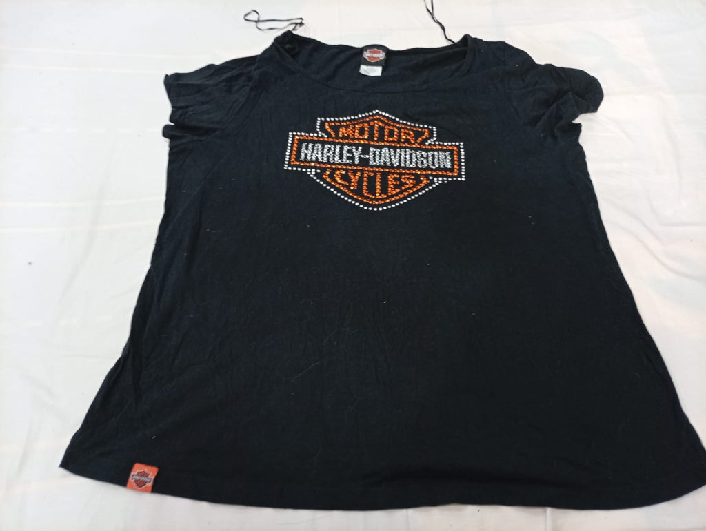 Vintage Harley Baby Tees Bundle  in mixed sizes and colours, Grade A/B/C.