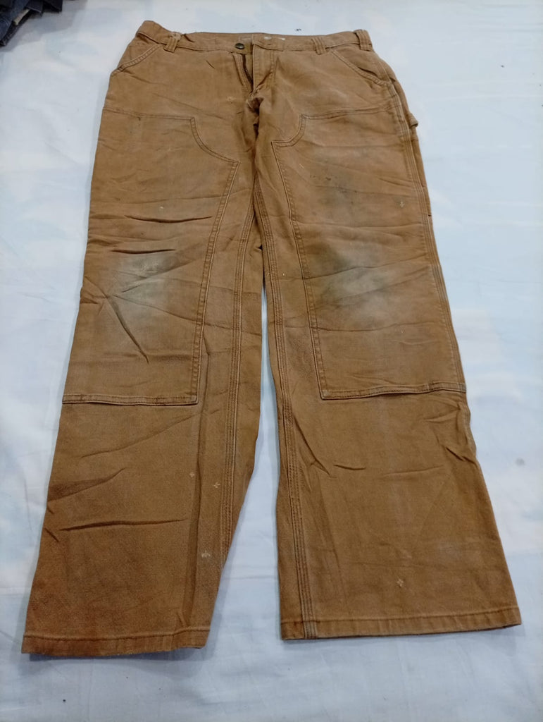 Vintage Carhartt Double Knee Trousers Bundle in mixed sizes and colours. Grade C.