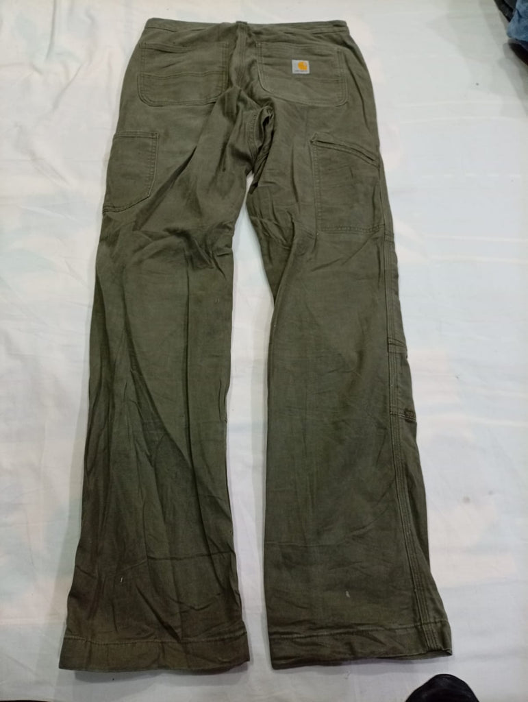 Vintage Carhartt Double Knee Trousers Bundle in mixed sizes and colours. Grade C.