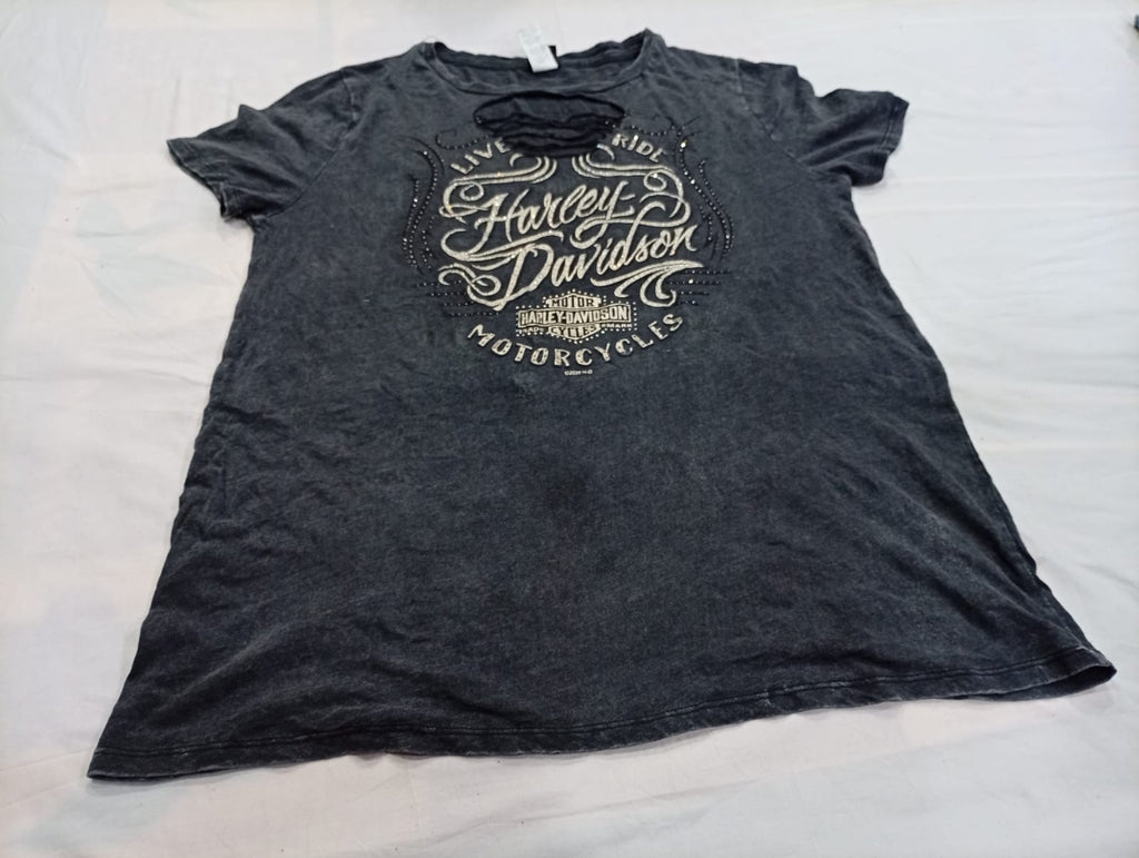 Vintage Harley Baby Tees Bundle in mixed sizes and colours. Grade A/B/C.