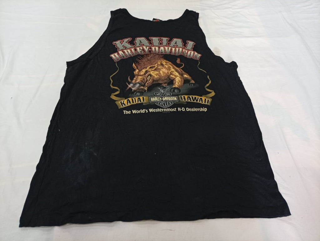 Vintage Harley Men Tank Tops Bundle  in mixed sizes and colours, Grade A/B/C.