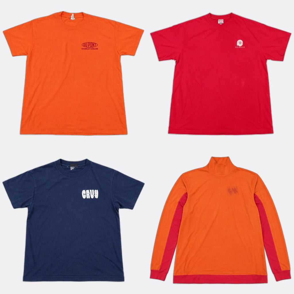  Vintage Single Stitch T-Shirts Bundle  in mixed sizes and colours, Grade A/B/C.