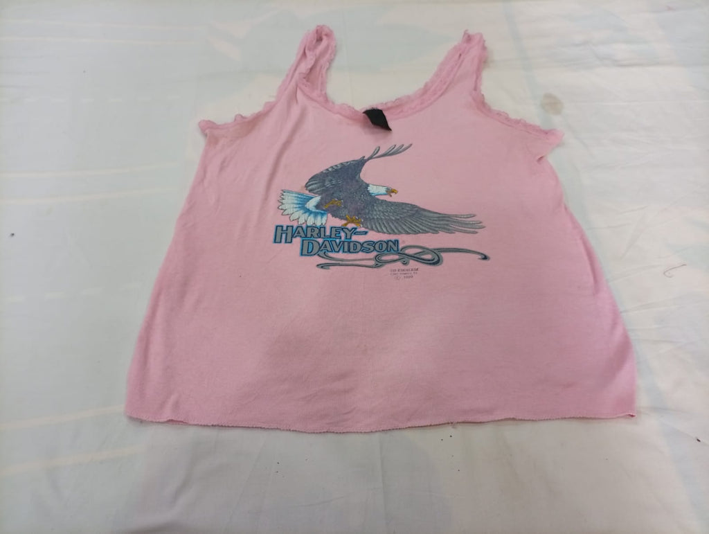 Vintage Harley Baby Tees  in mixed sizes and colours, Grade A/B/C.