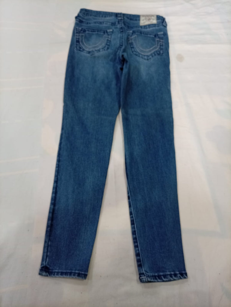 Vintage True Religion Flare and Straight Jeans Bundle  in mixed sizes and colours, Grade A/B/C.
