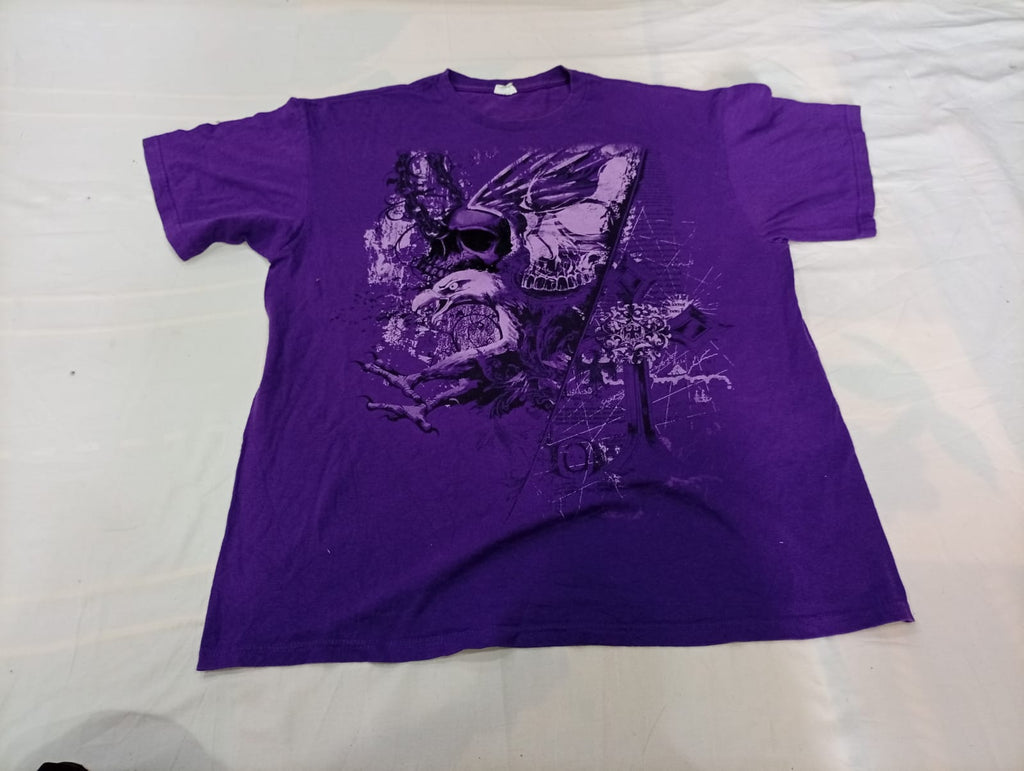 Vintage Skull T-Shirts Bundle  in mixed sizes and colours, Grade B/C.