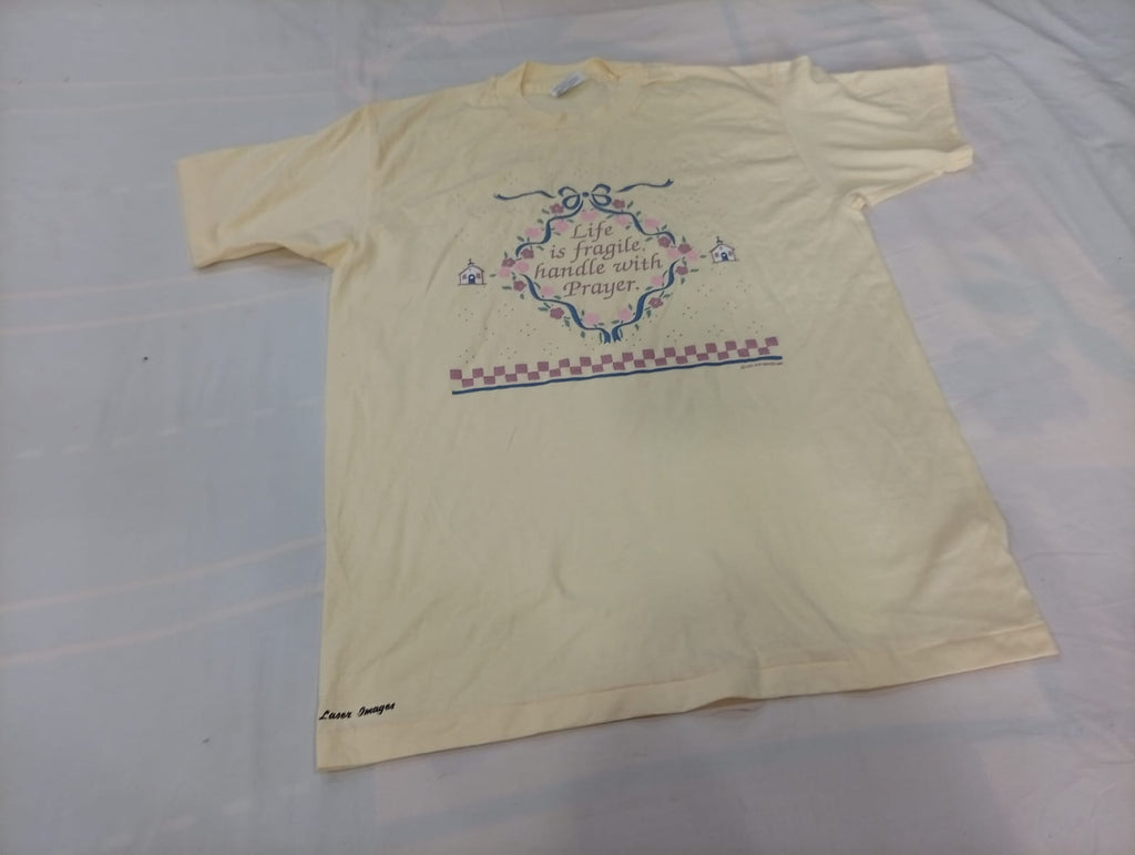 Vintage Single Stitch T-Shirts Bundle  in mixed sizes and colours, Grade A/B/C.