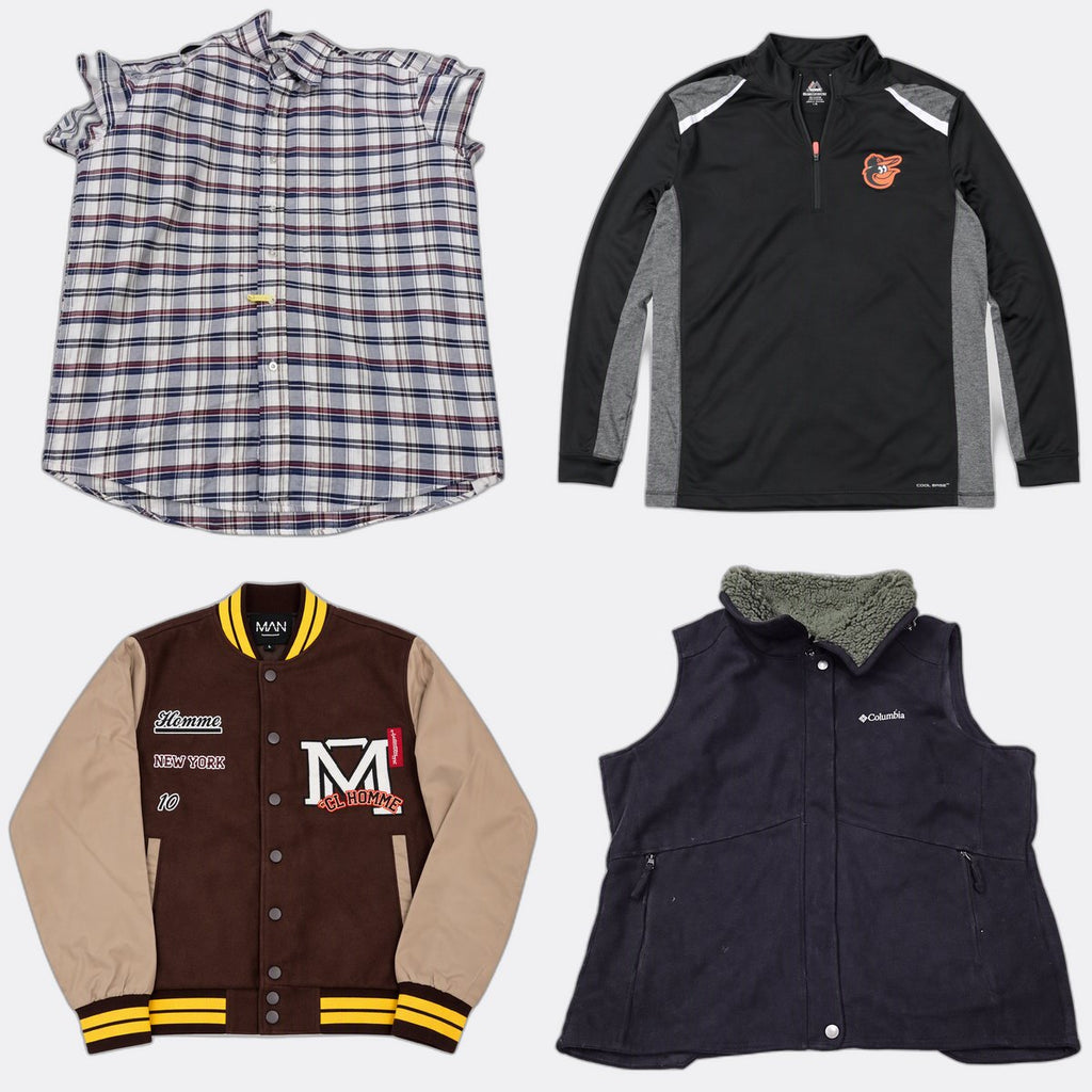 Vintage Mix Branded Mix Bundle in mixed sizes and colours. Grade B/C.